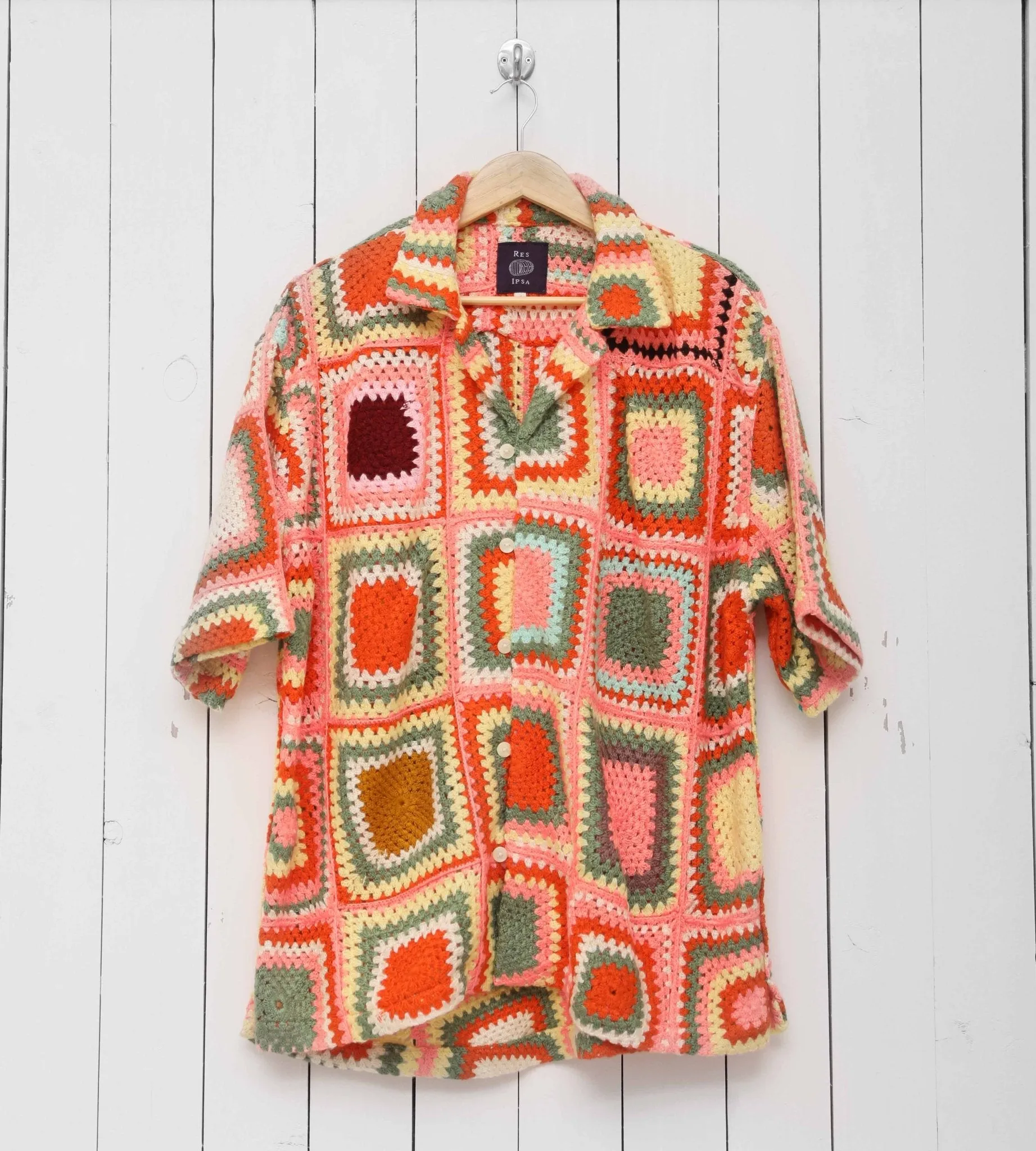 Crochet Camp Shirt