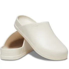 Crocs - Dylan Clog Stucco Off White Leather Look Mule