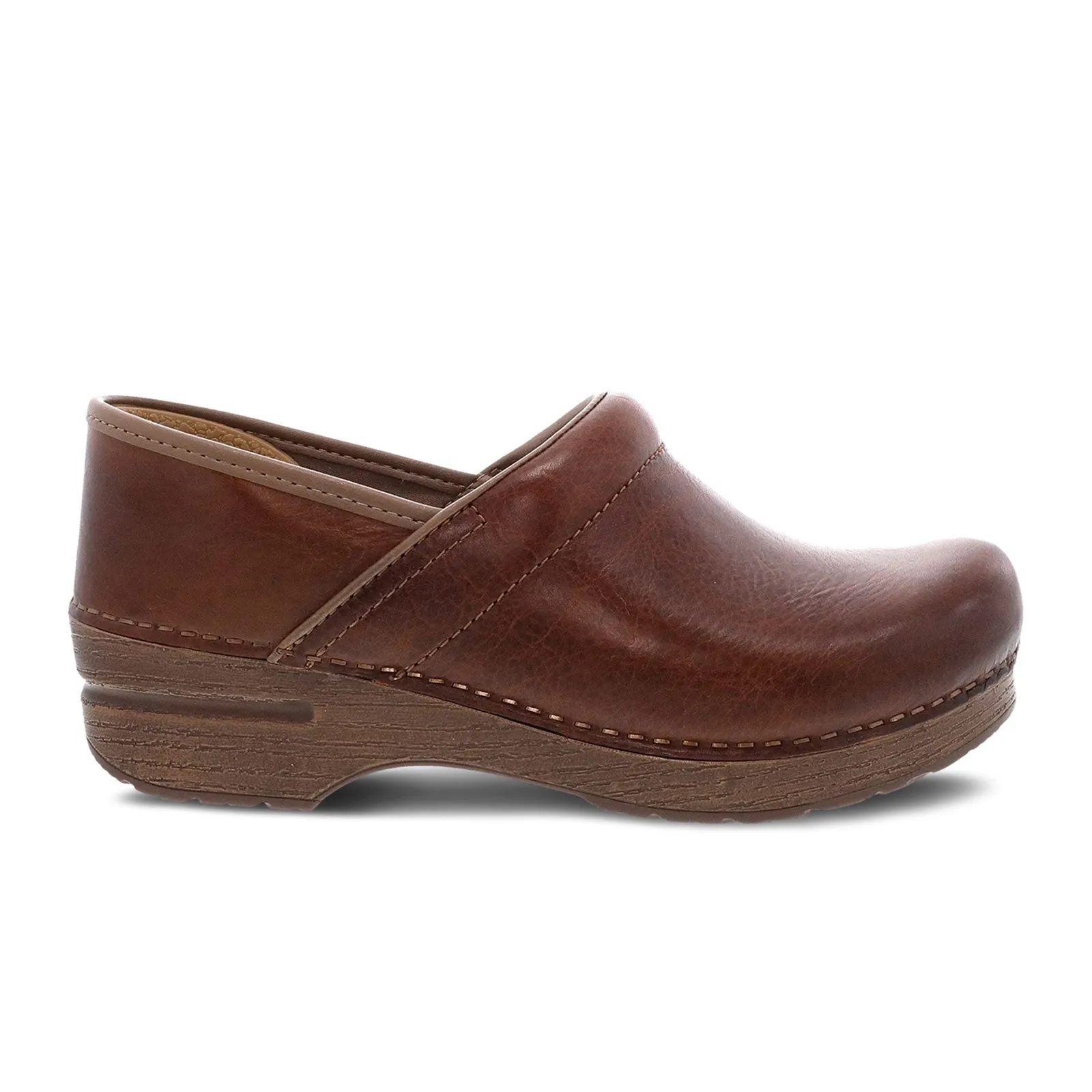 Dansko Professional Clog (Women) - Saddle Full Grain