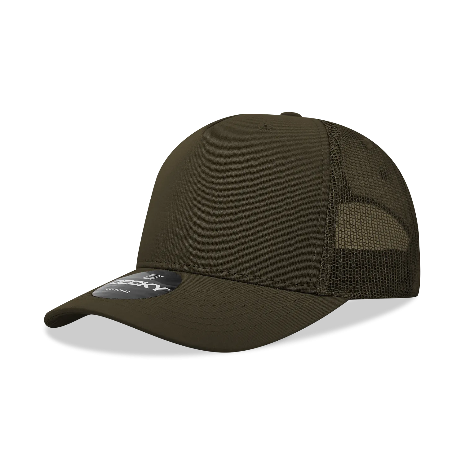 Decky 6030 - Classic, 5-Panel Retro Trucker Cap - CASE Pricing