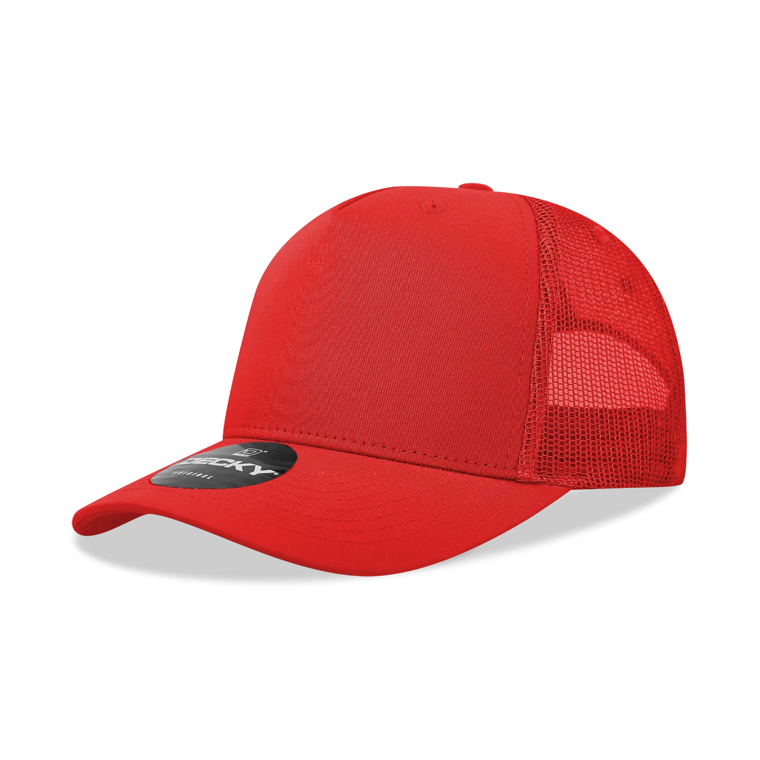 Decky 6030 - Classic, 5-Panel Retro Trucker Cap - CASE Pricing