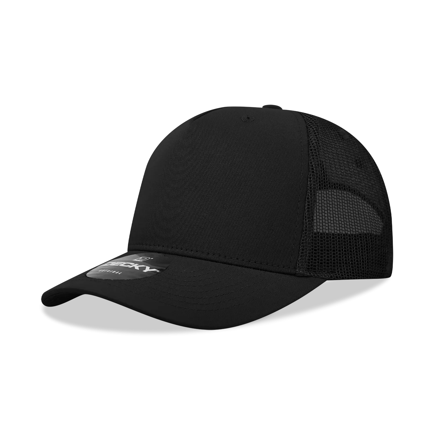 Decky 6030 - Classic, 5-Panel Retro Trucker Cap - CASE Pricing