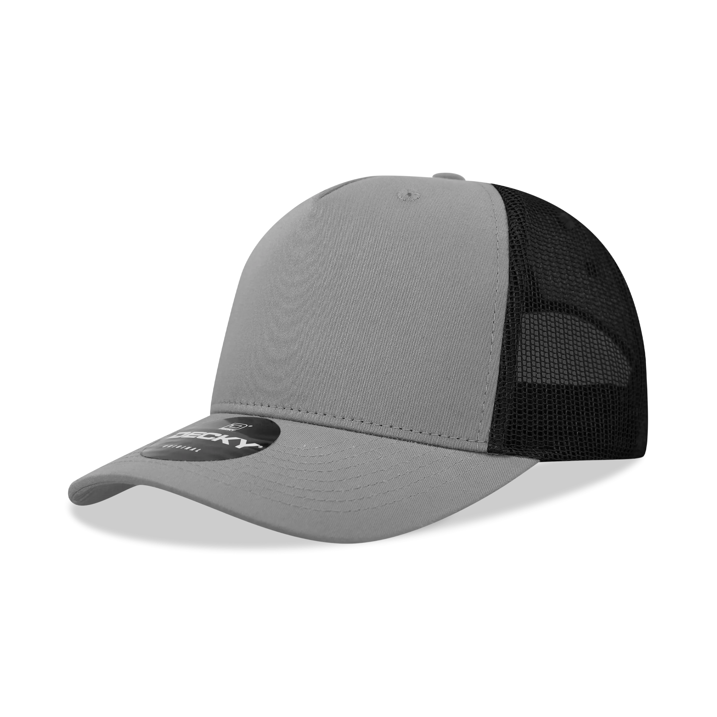 Decky 6030 - Classic, 5-Panel Retro Trucker Cap - CASE Pricing