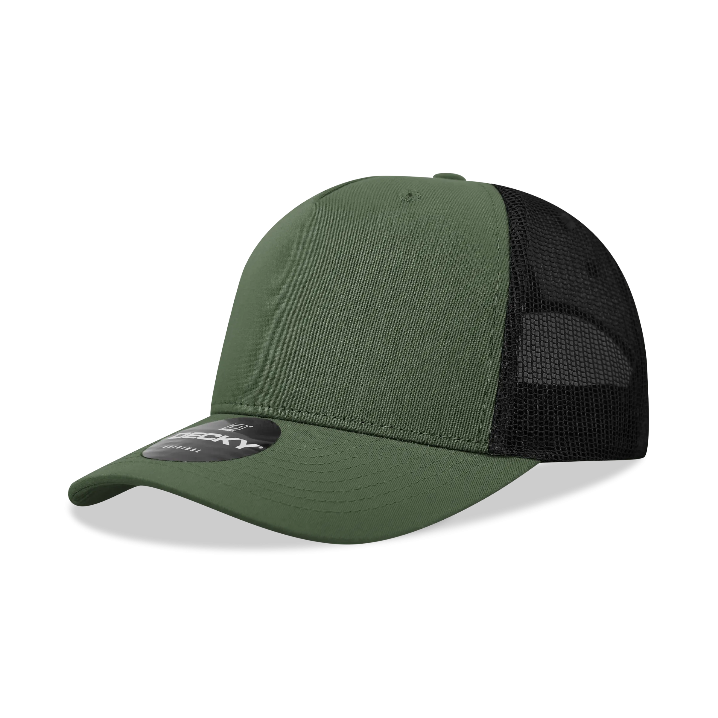 Decky 6030 - Classic, 5-Panel Retro Trucker Cap - CASE Pricing