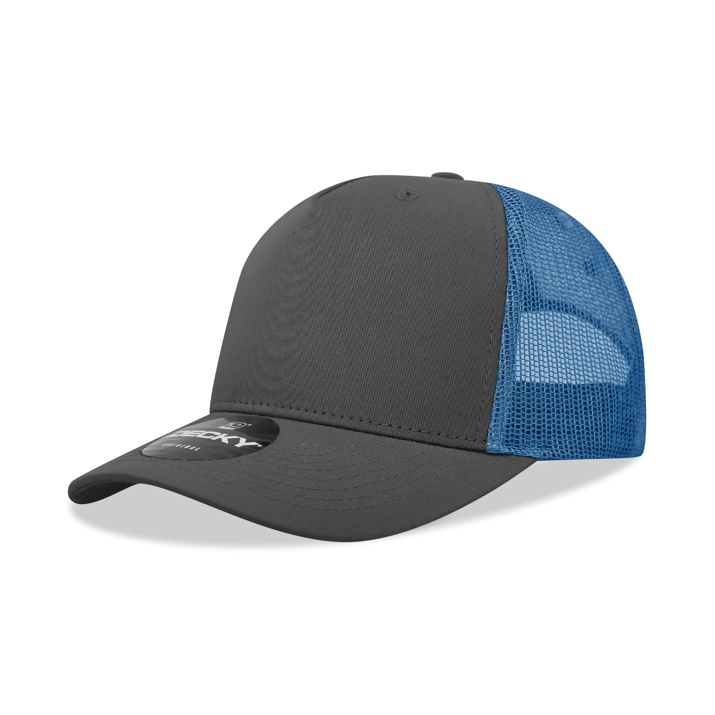 Decky 6030 - Classic, 5-Panel Retro Trucker Cap - CASE Pricing