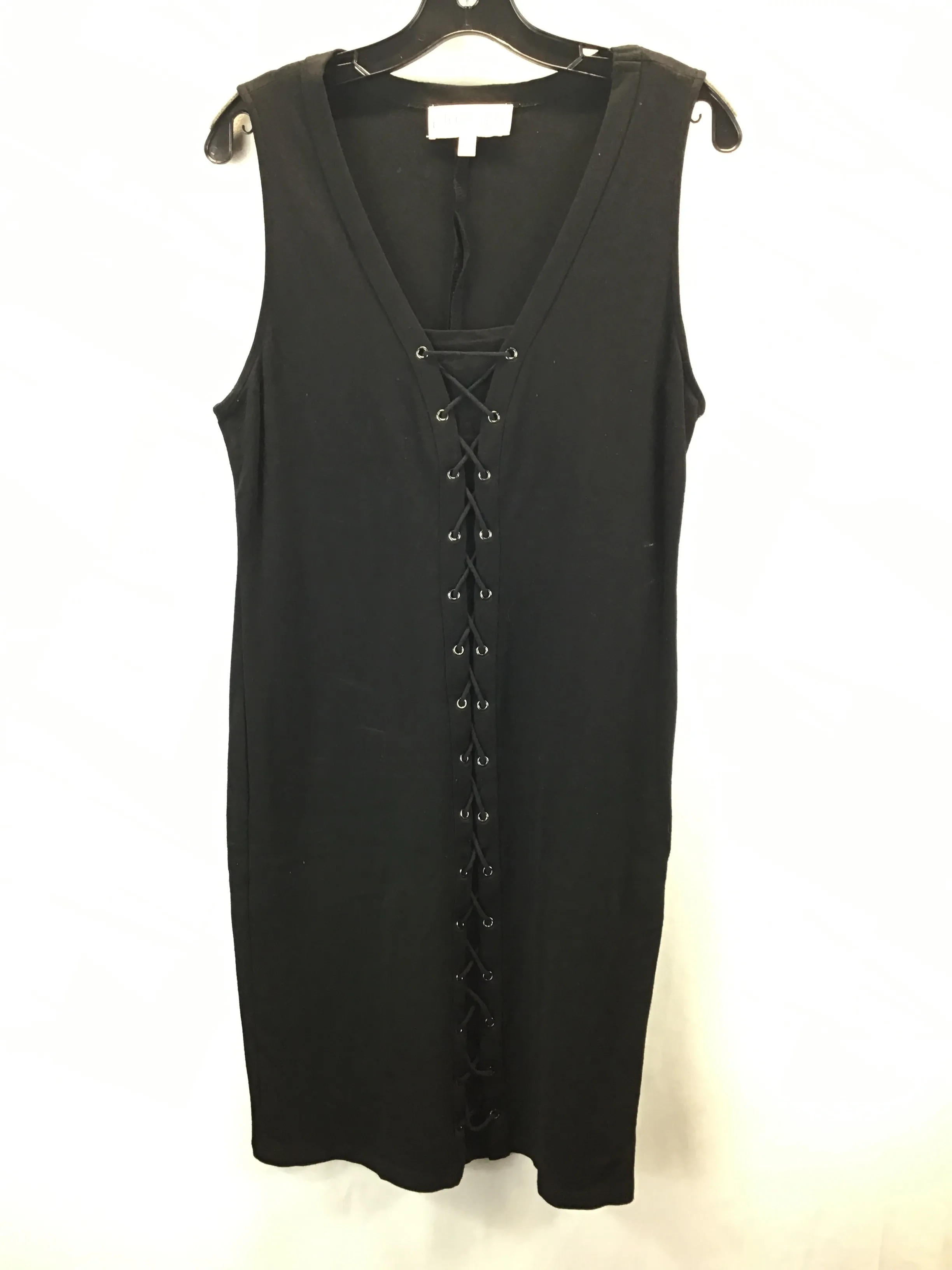 Dress Casual Midi By Philosophy In Black, Size: L