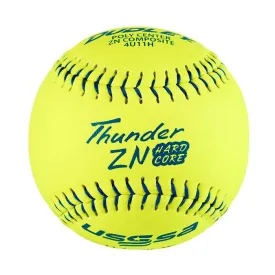 Dudley Thunder HARD CORE Slowpitch Softball 11” USSSA 44-375 PRO W – One Dozen:  4U11H