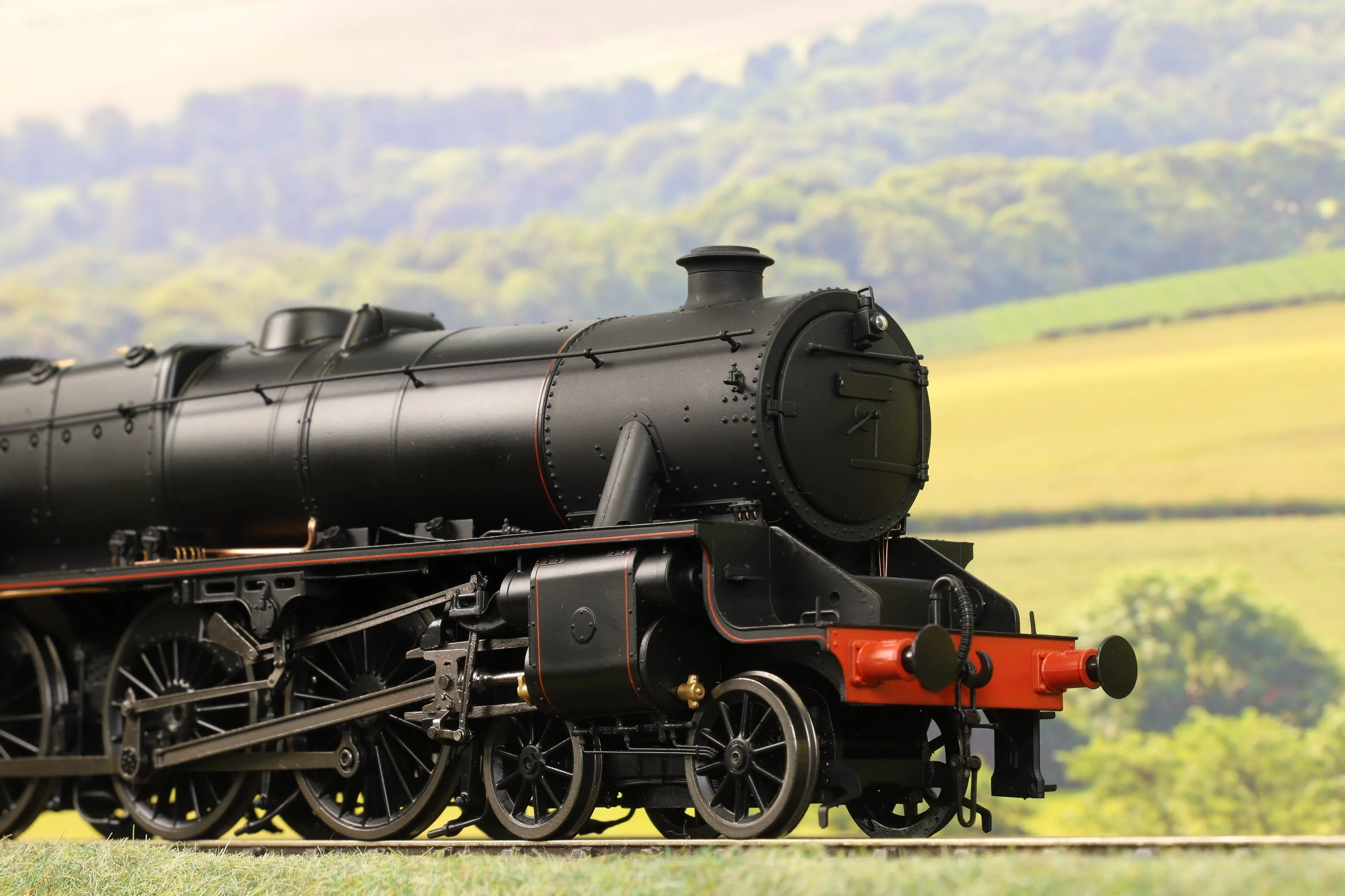 Ellis Clark Trains E1002U O Gauge Stanier Class 5 4-6-0 "Black 5", LMS Lined, 'Un-numbered', Riveted Tender