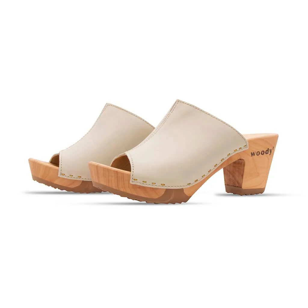 Elly Damen Clog Pantolette woody®