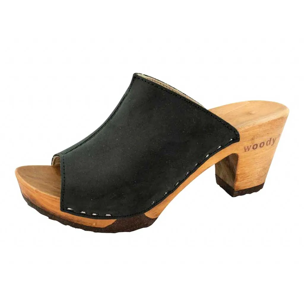 Elly Damen Clog Pantolette woody®