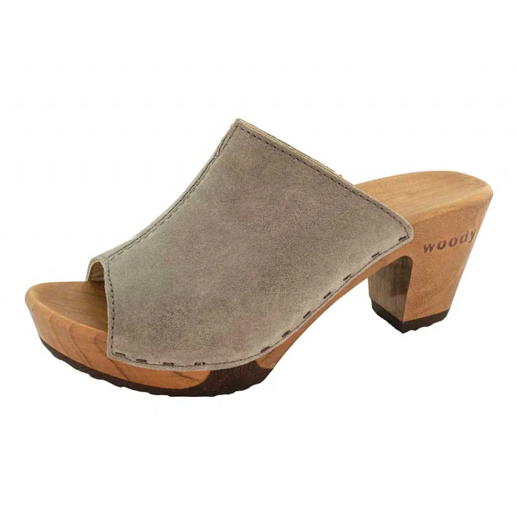 Elly Damen Clog Pantolette woody®