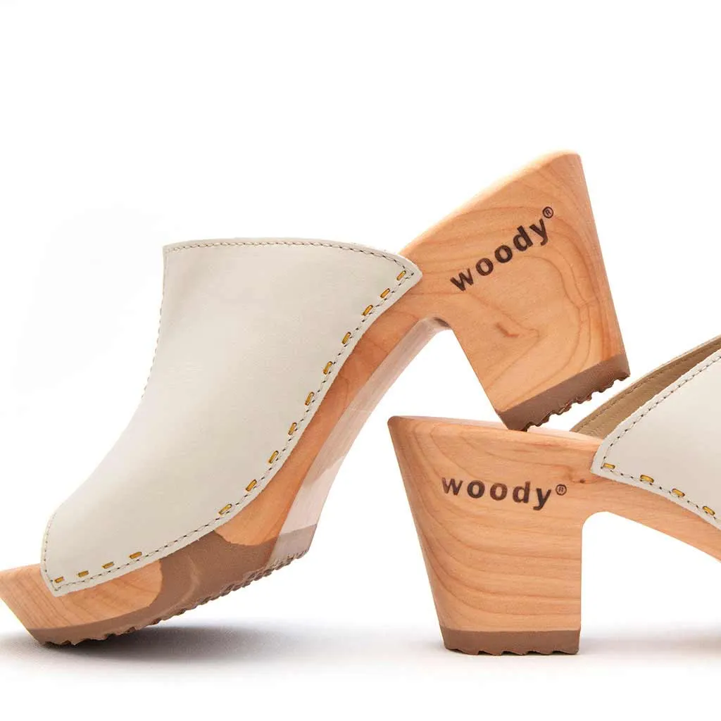 Elly Damen Clog Pantolette woody®