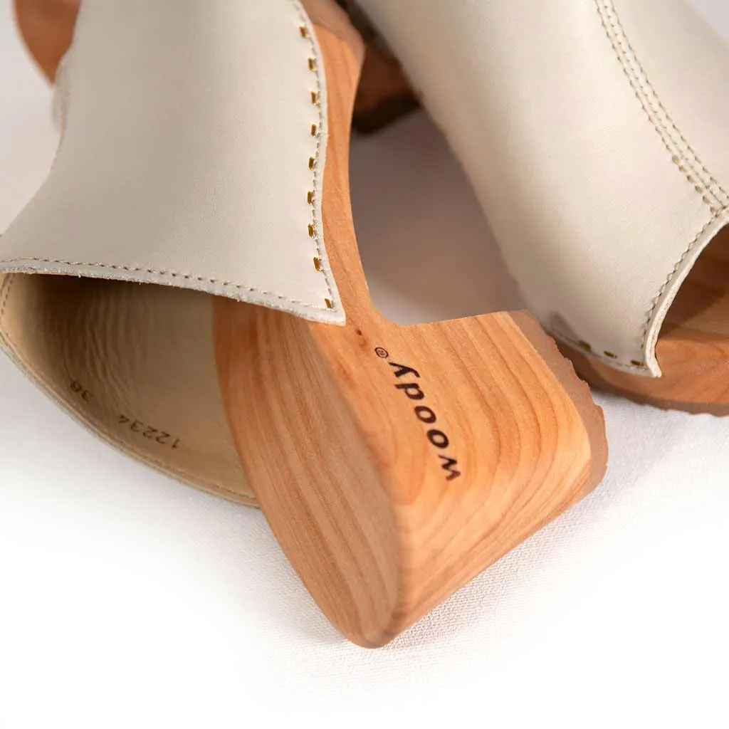 Elly Damen Clog Pantolette woody®