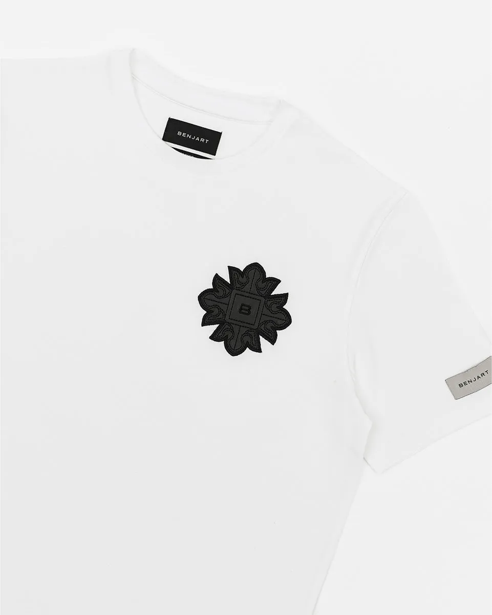 Emblem Patch T-shirt - White