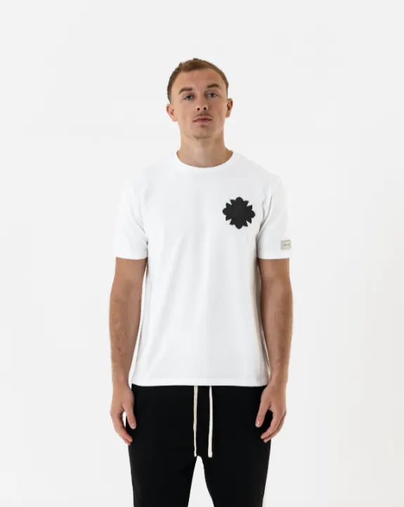 Emblem Patch T-shirt - White