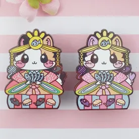 Empress Kitty: Girl's Day Animal Enamel Pins