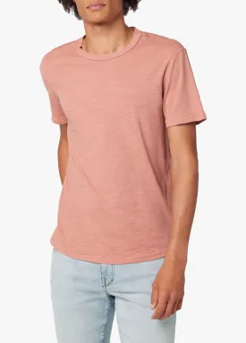 ESSENTIAL CURVED HEM SLUB TEE