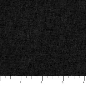 Fabric Solid Black from Tint and In The Dawn Collection, by Elise Young for FIGO Fabrics CL90450-99