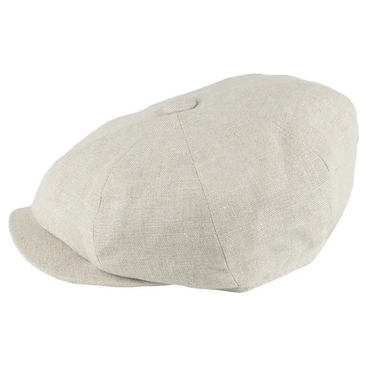 Failsworth Linen Alfie Cap - Natural