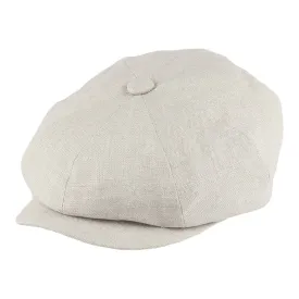 Failsworth Linen Alfie Cap - Natural