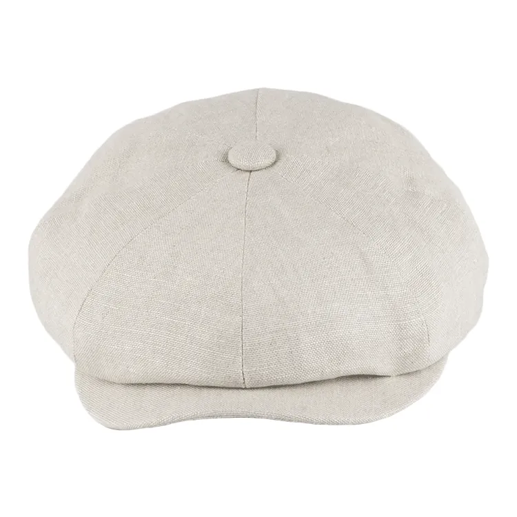 Failsworth Linen Alfie Cap - Natural