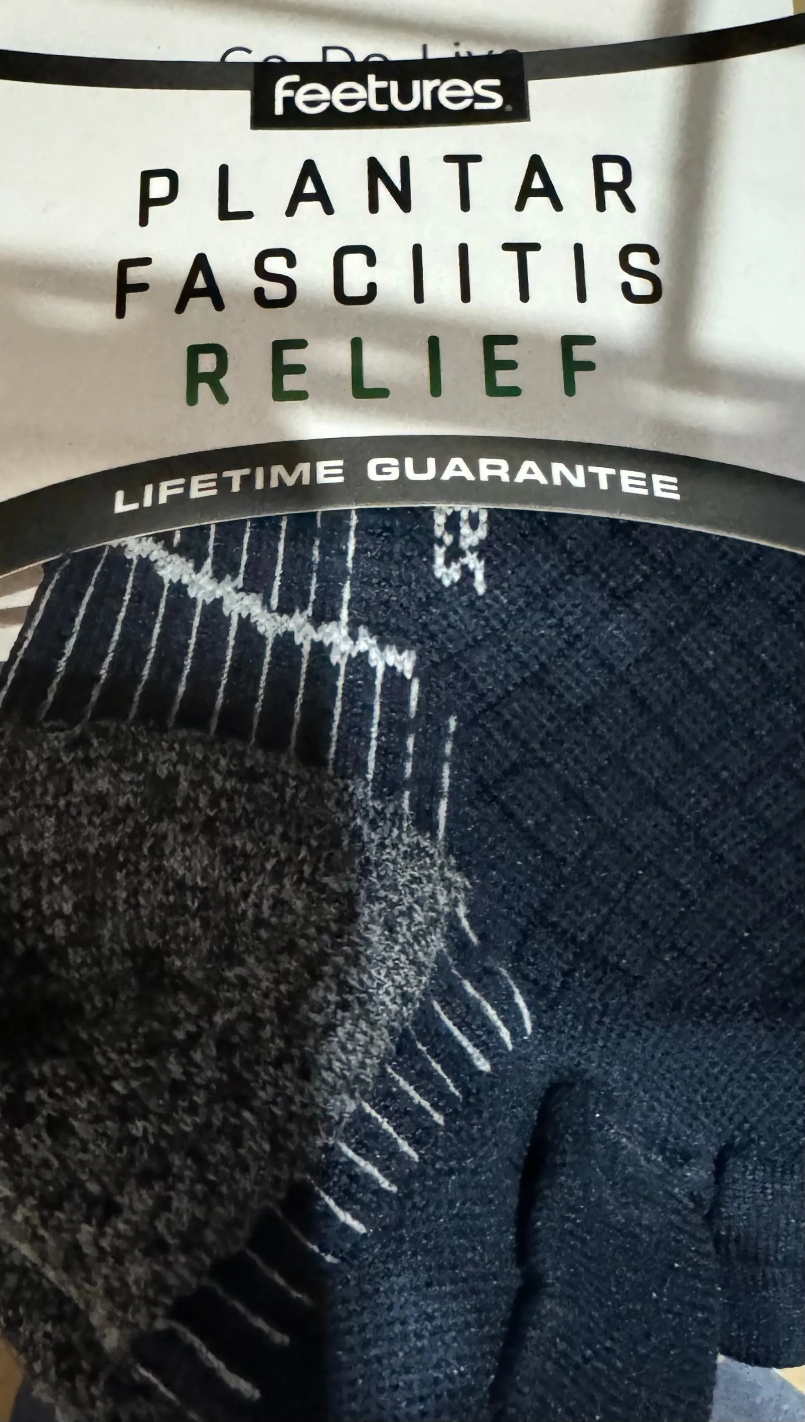 Feetures Plantar Fasciitis Relief Sock