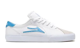 Flaco 2 - White/Cyan Leather