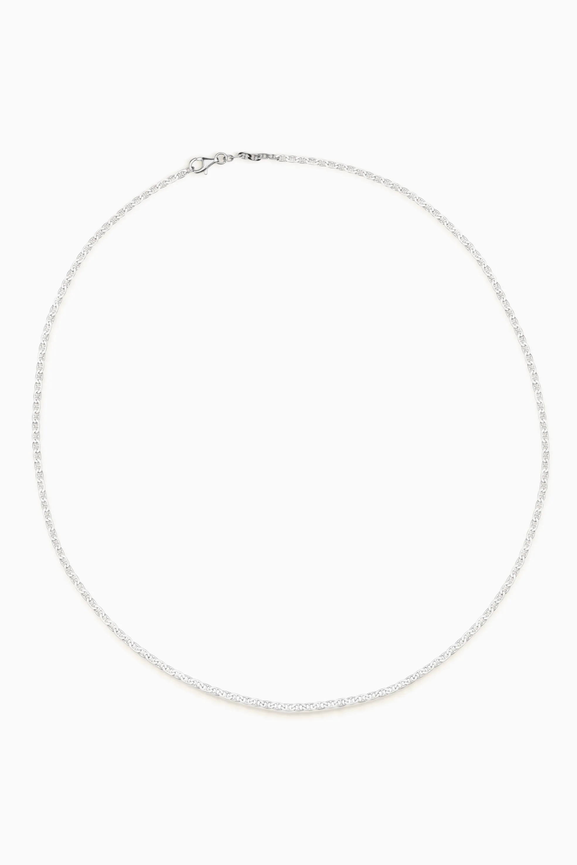 Flat Marine Chain | Sterling Silver