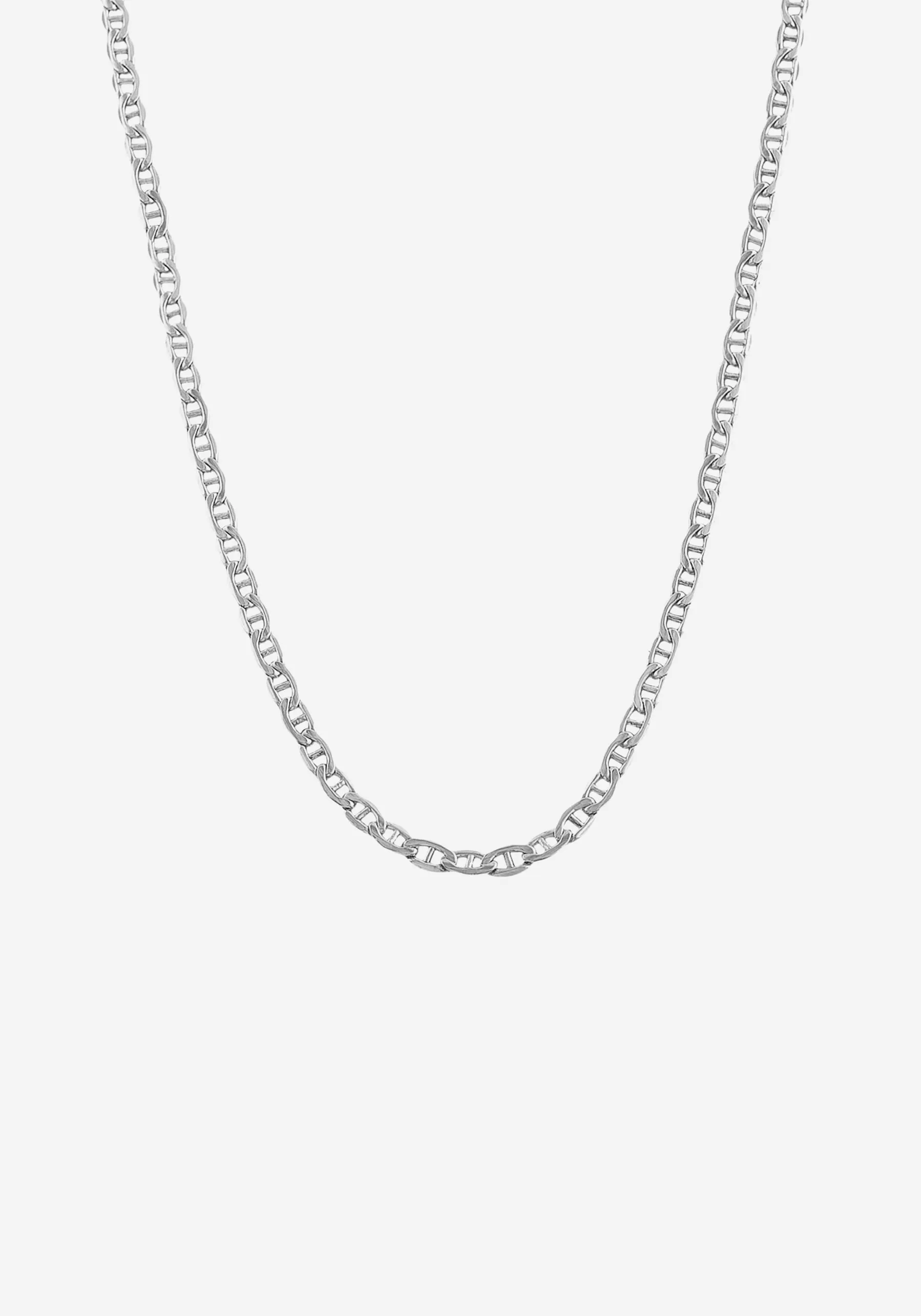 Flat Marine Chain | Sterling Silver