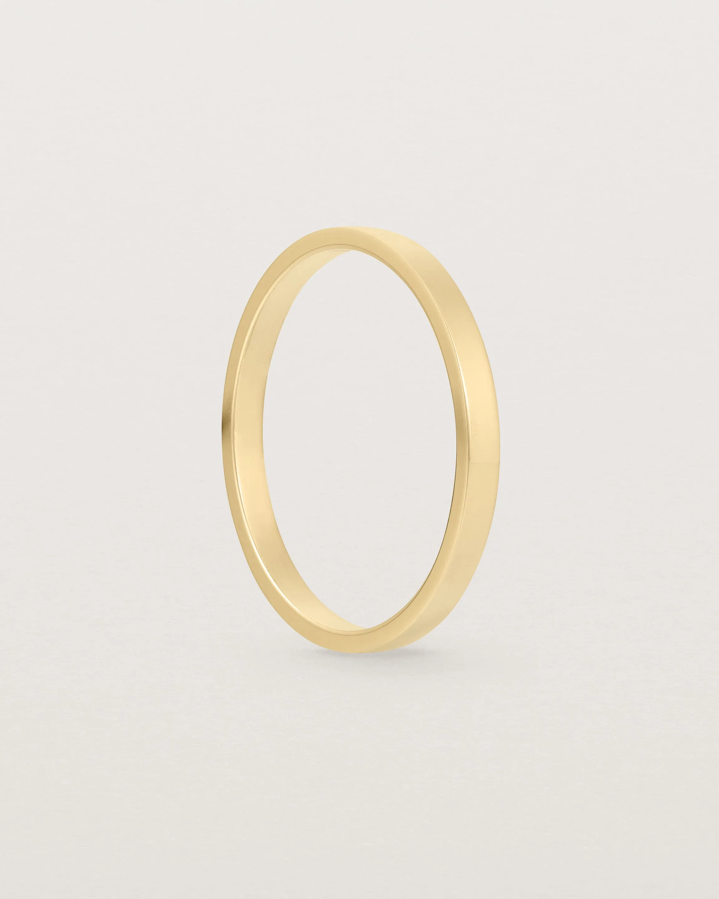 Flat Wedding Ring | 2mm