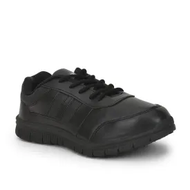 Force 10 By Liberty Kids GOLA-SCHL Black School Lacing Shoes