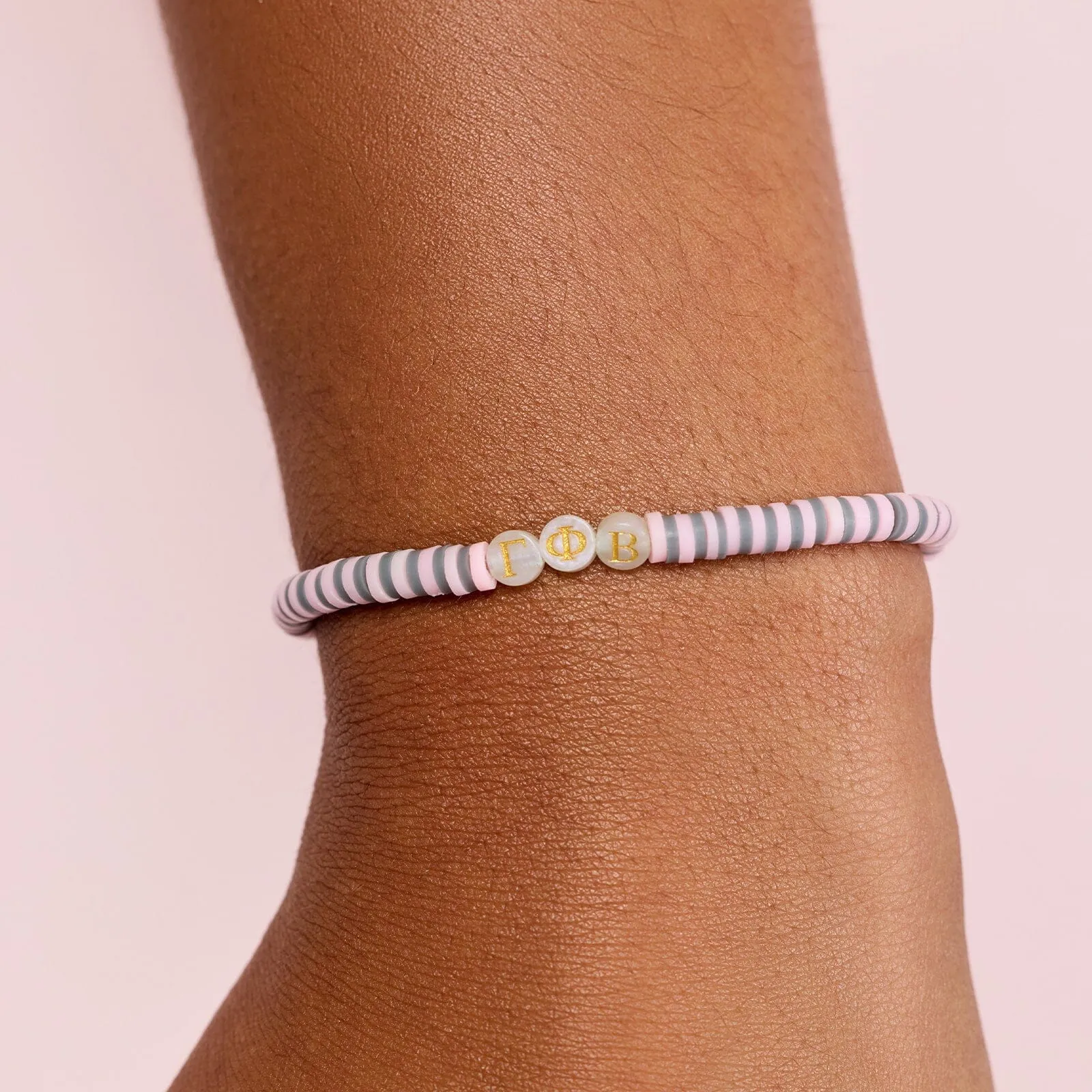 Gamma Phi Beta Stretch Bracelet