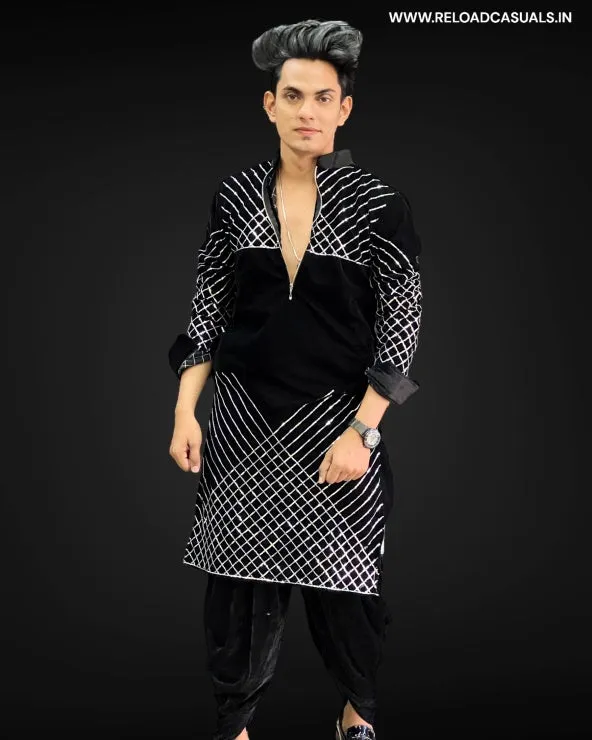 Geometric Design Kurta