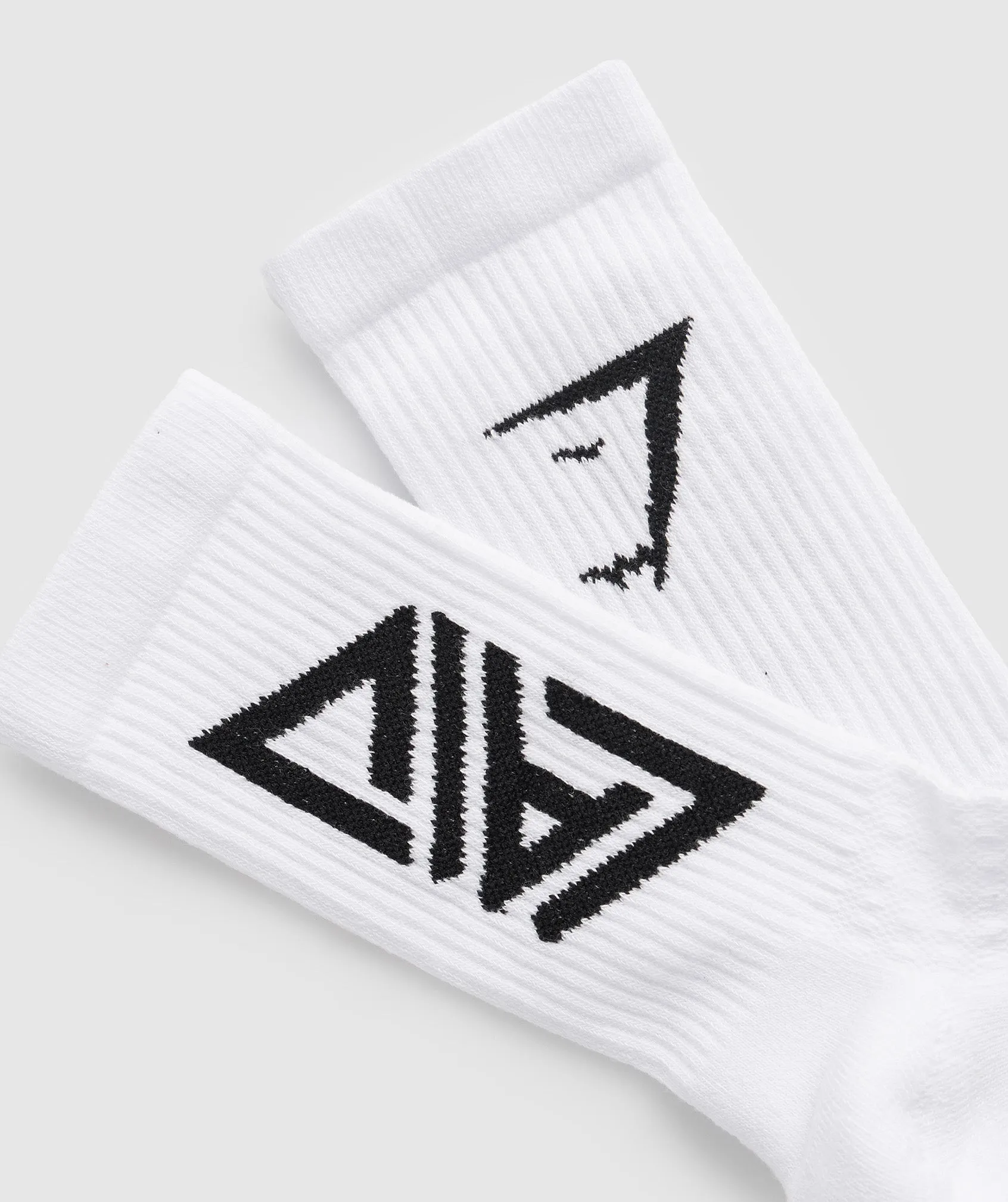 GS x David Laid Crew Socks 1pk - White