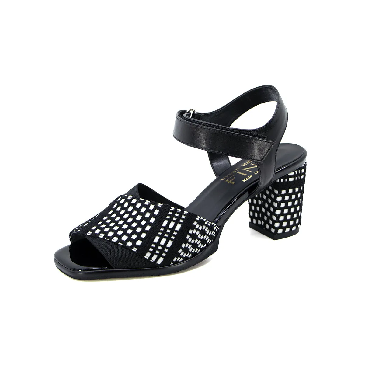 Hallie Black Balanced Heel