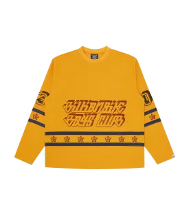 HOCKEY SHIRT - MUSTARD