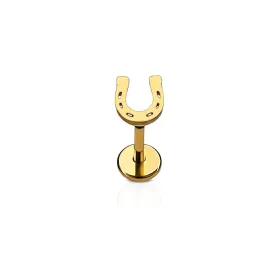 Horseshoe Flat back Stud