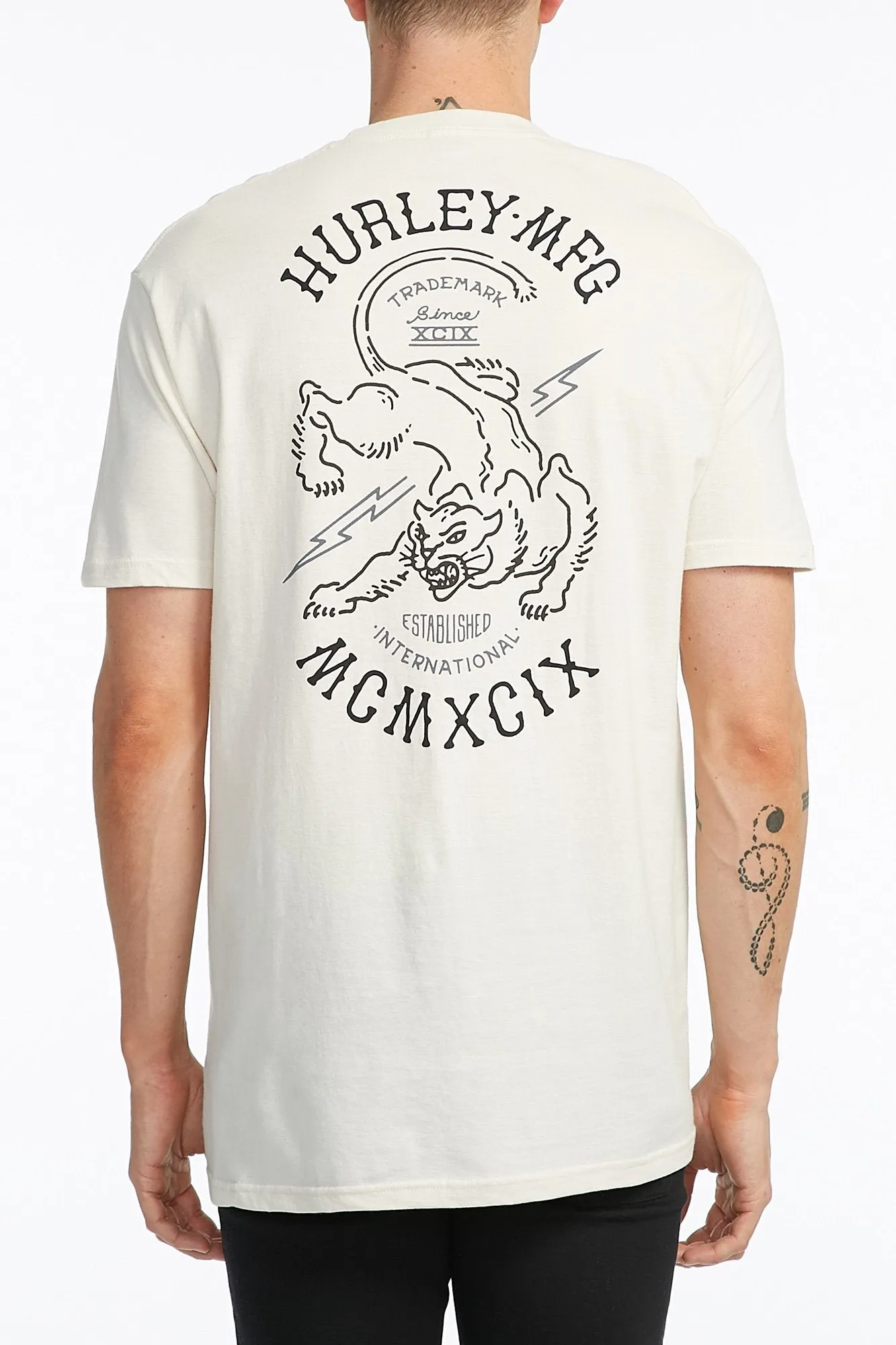 Hurley Guys Tiger Graphic Tee