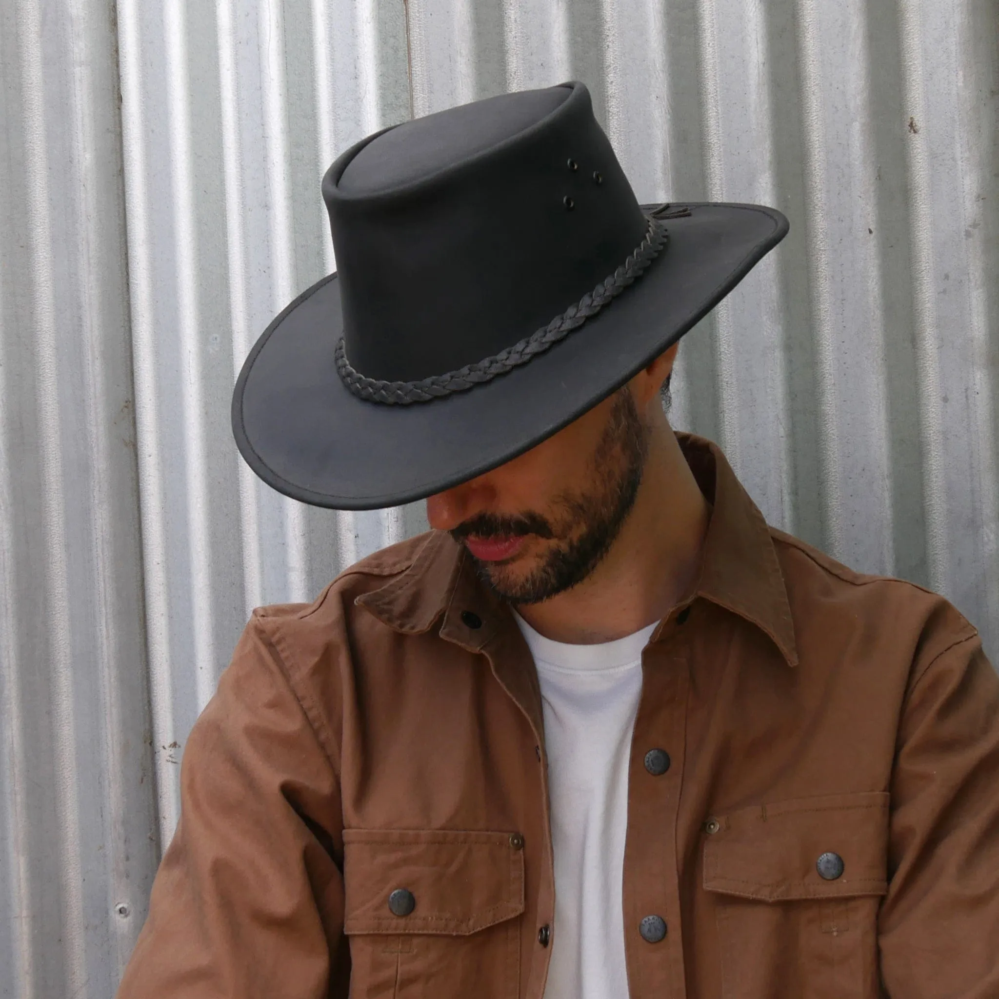 Iron Cove Leather Hat