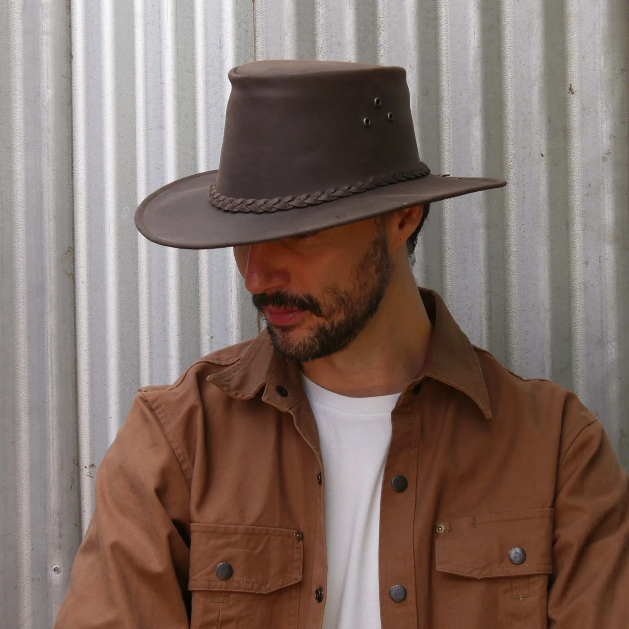 Iron Cove Leather Hat