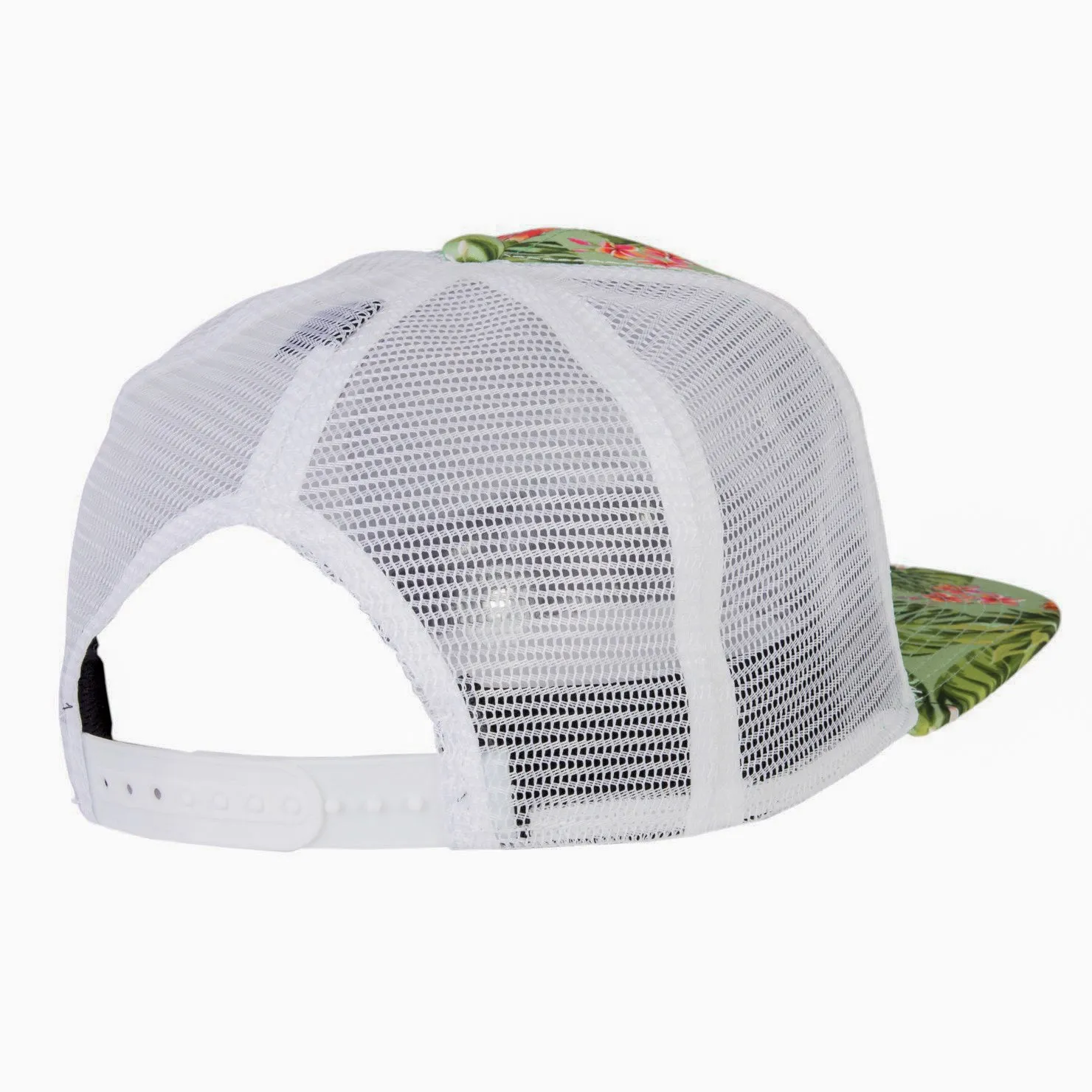 Keep It Tropical Trucker Hat Flat