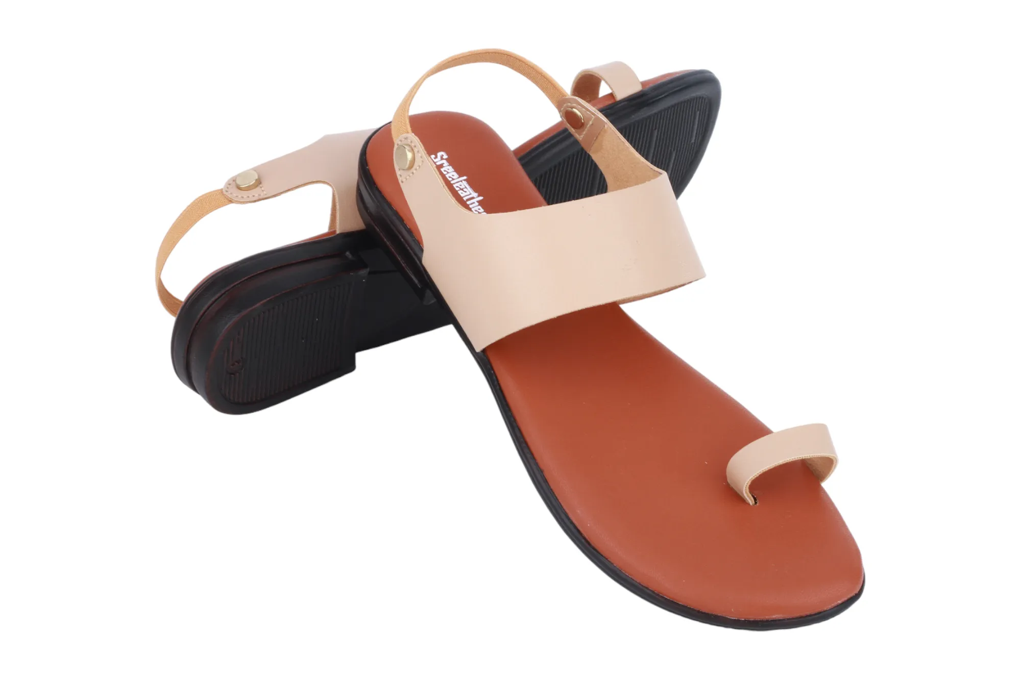 LADIES FANCY FLAT SANDAL 57731