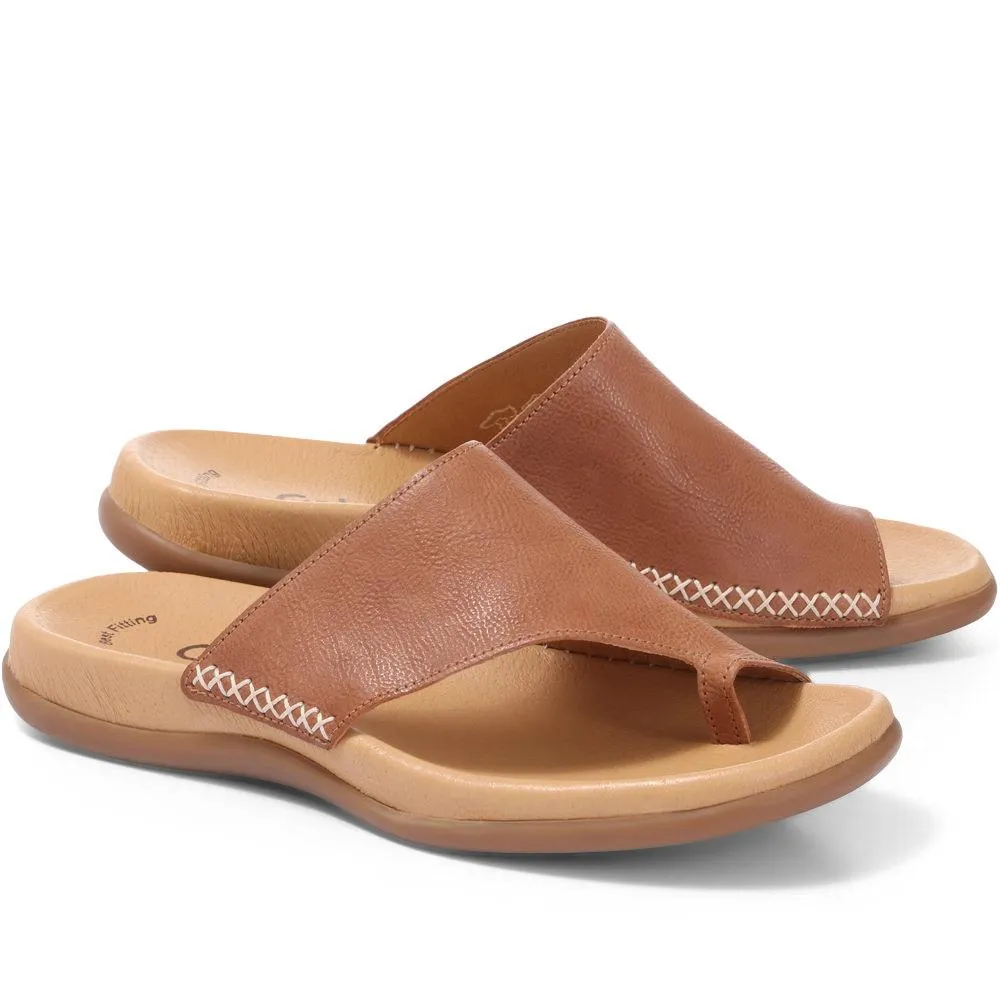 Lanzarote Leather Toe Loop Mules - GAB29615 / 314 556