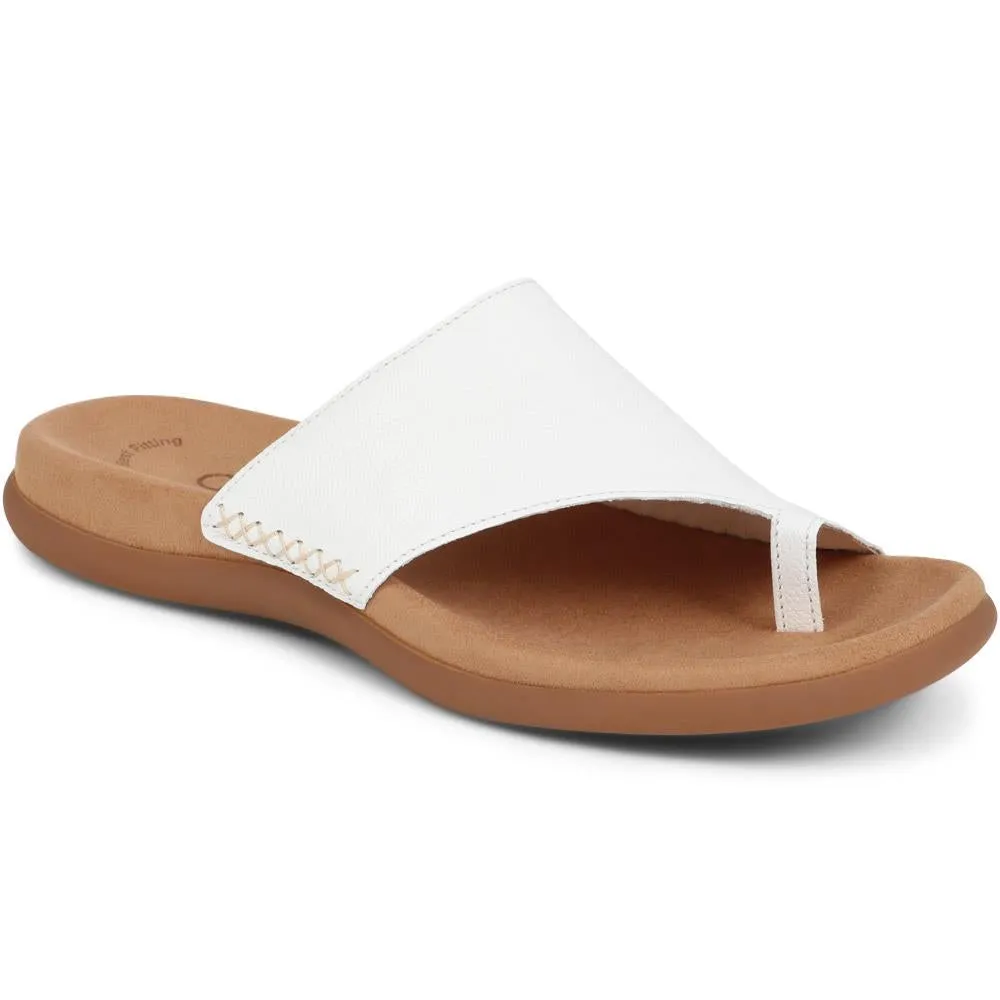 Lanzarote Leather Toe Loop Mules - GAB29615 / 314 556