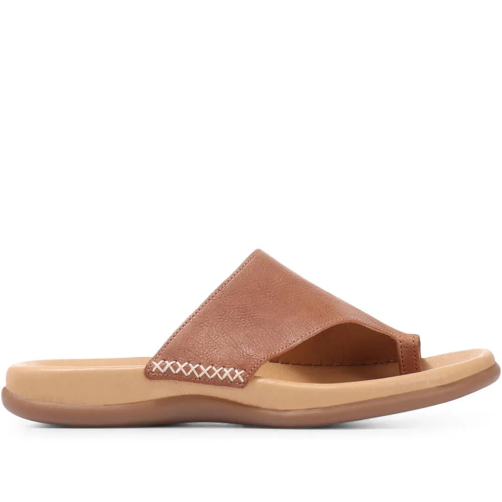 Lanzarote Leather Toe Loop Mules - GAB29615 / 314 556