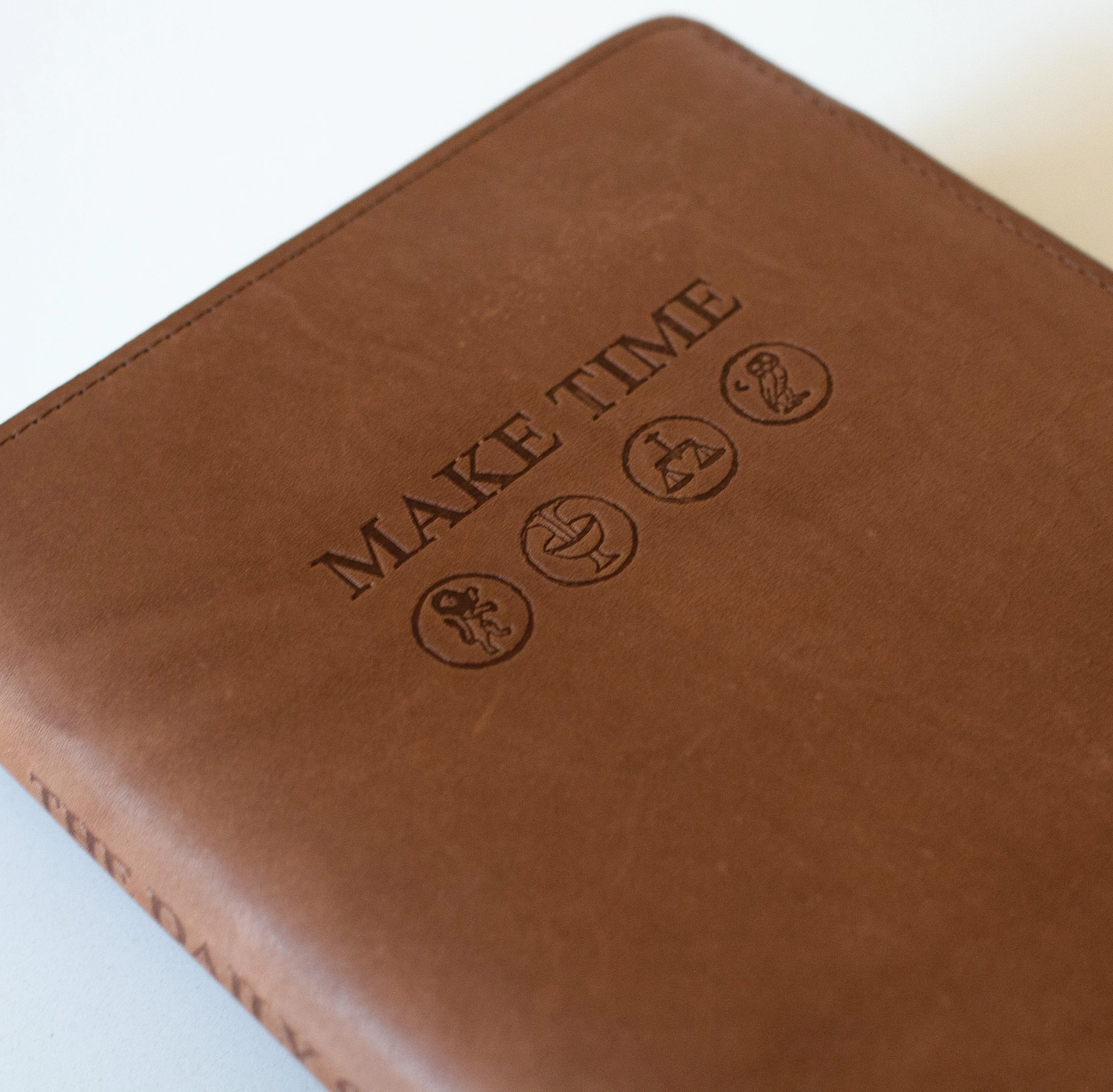 Leather Cover - The Daily Stoic Journal