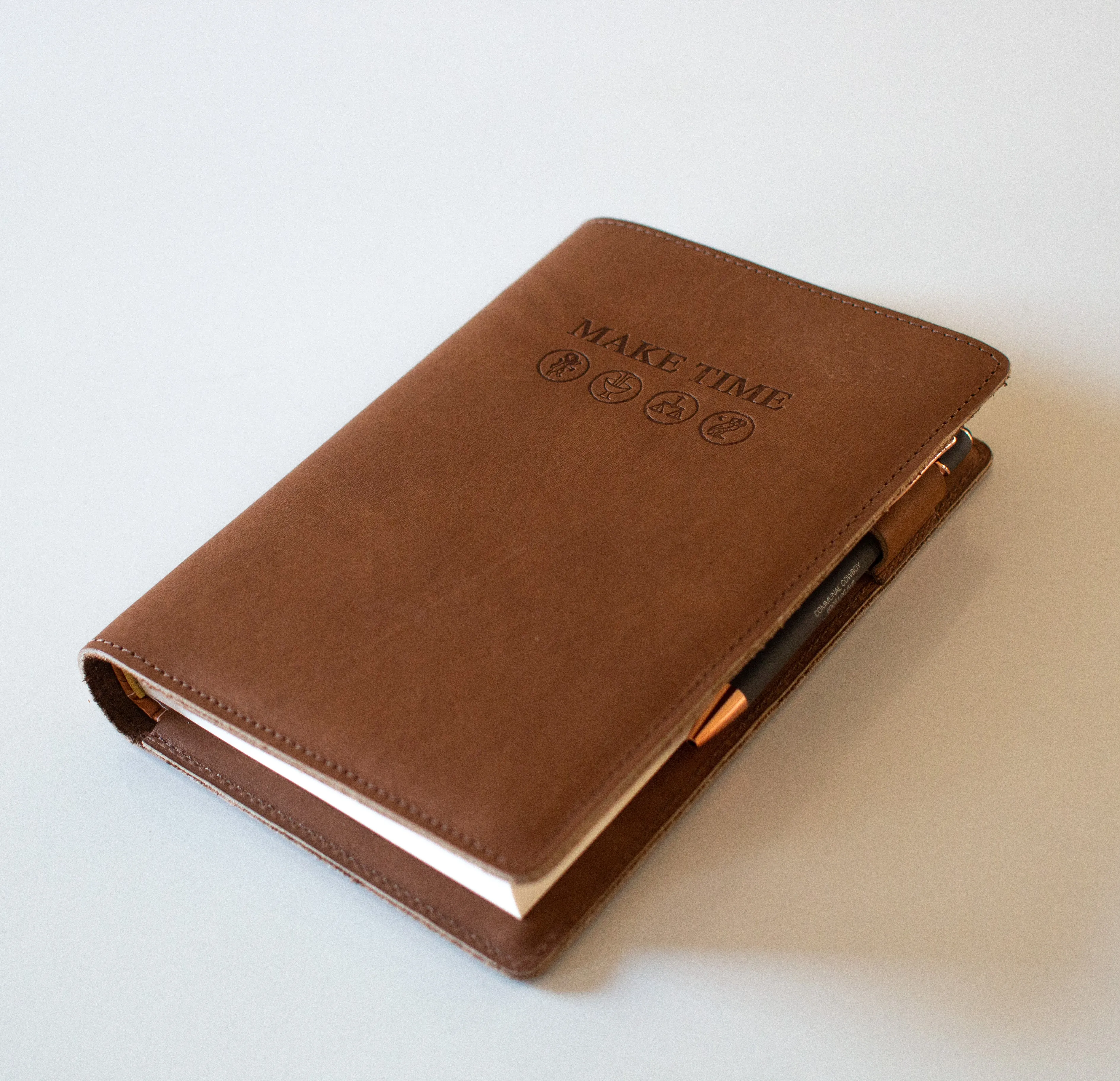 Leather Cover - The Daily Stoic Journal