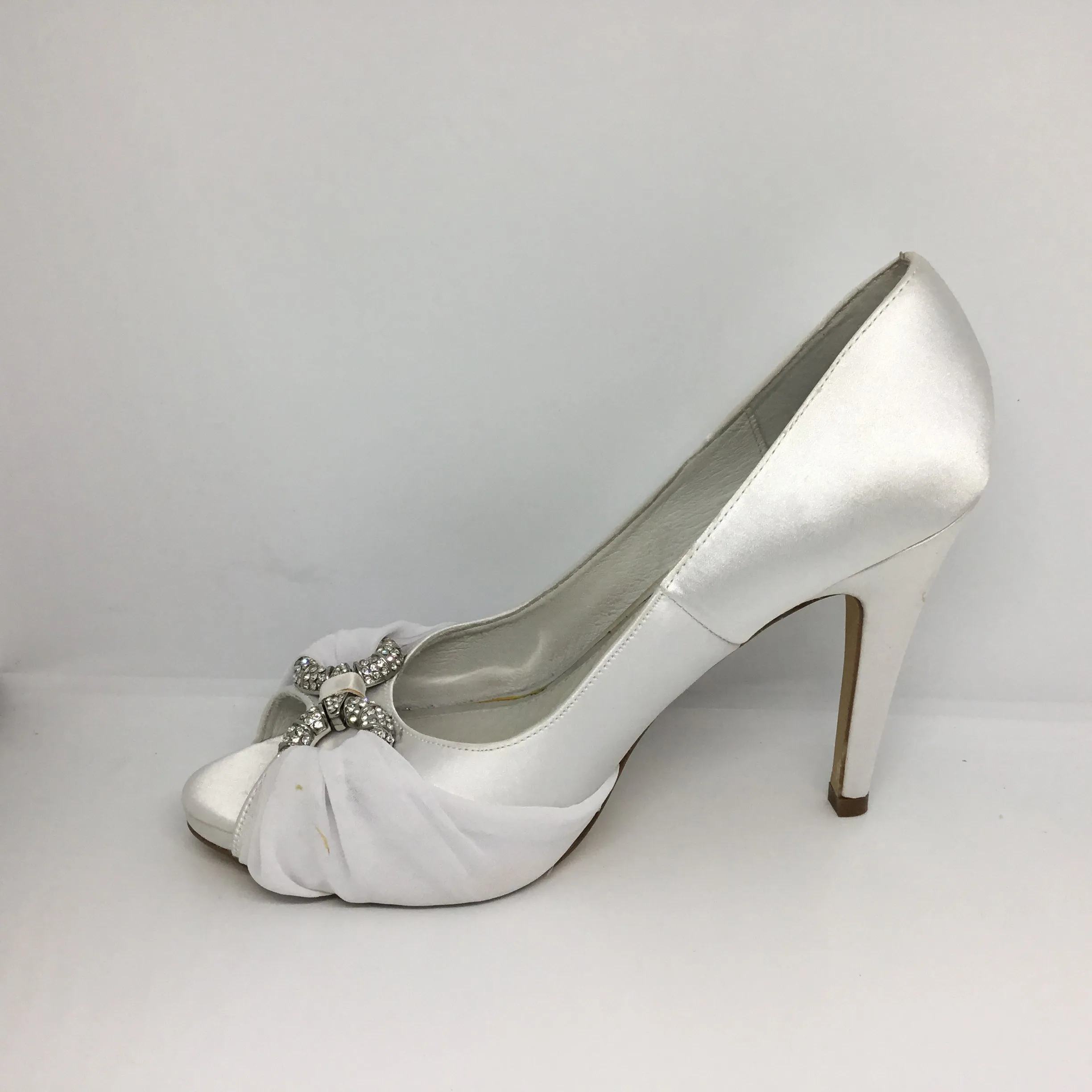 Lily Rose Auriel White Heel