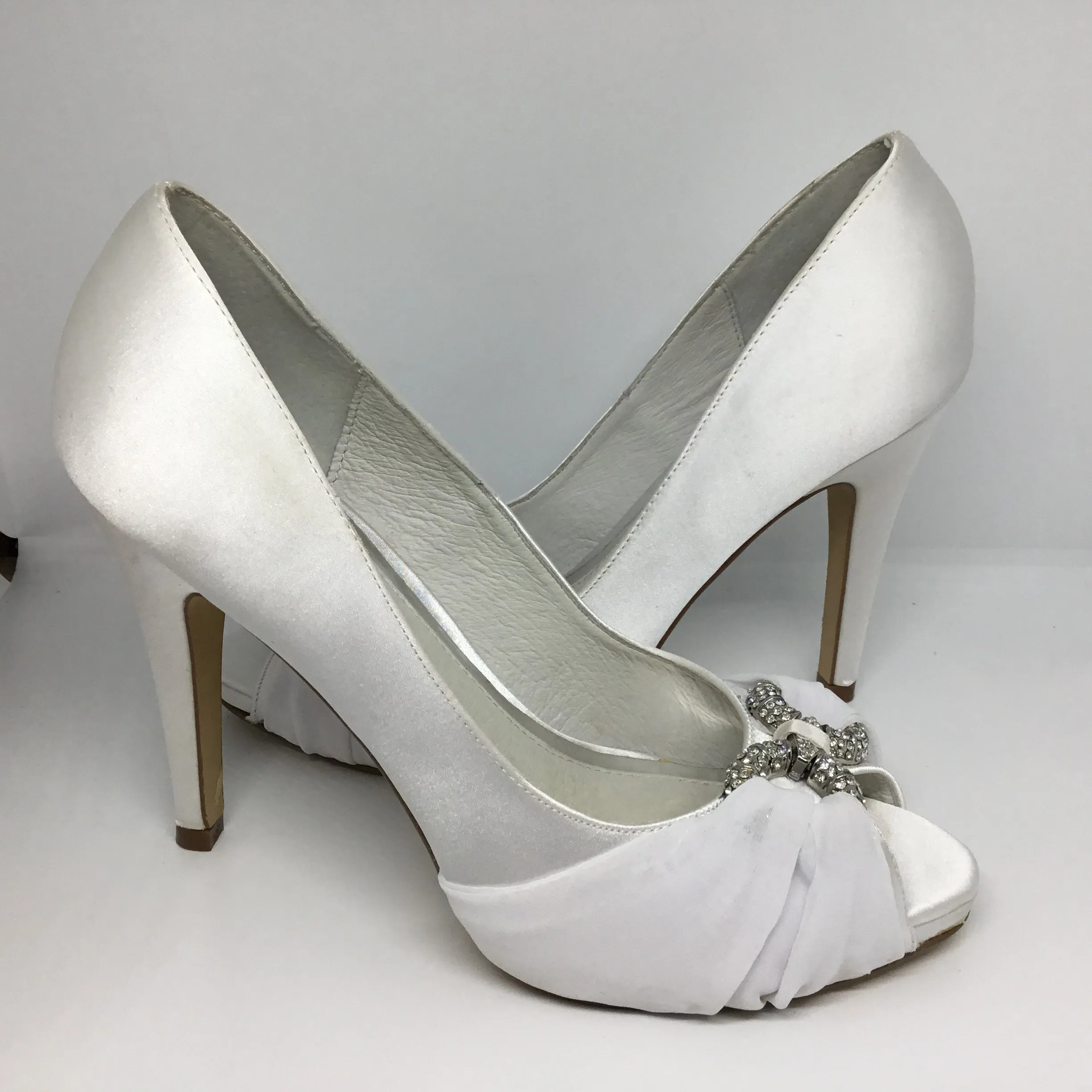 Lily Rose Auriel White Heel