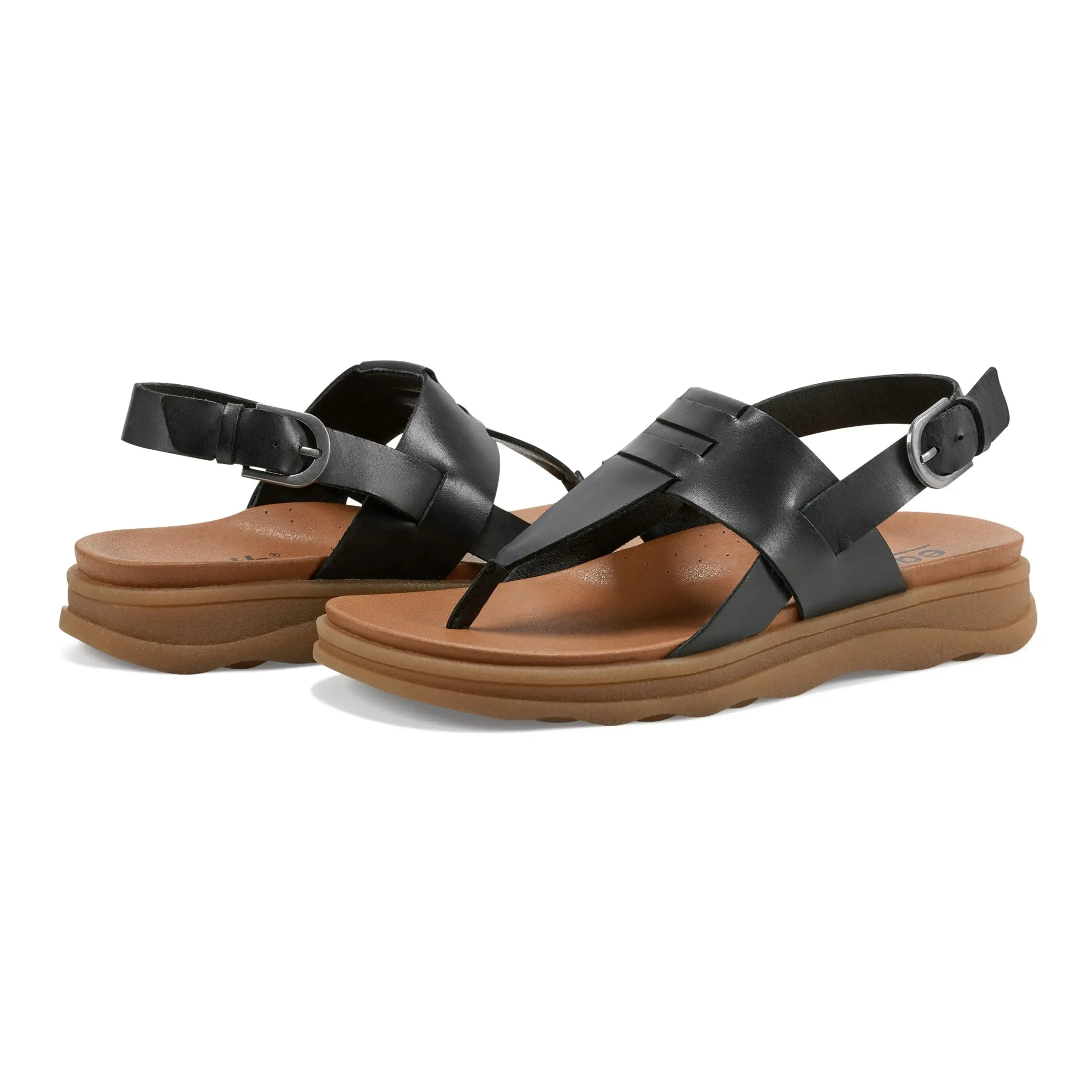 Luciana Adjustable Ankle Strap Casual Flat Sandals